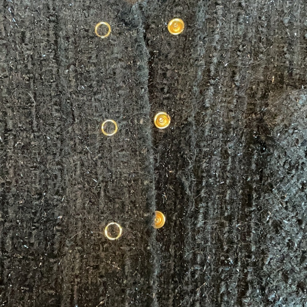 Alexander Wang short sleeve wool blend top/sweater - Picture 9 of 9